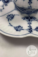 Royal Copenhagen Blue Fluted Plain Inkpot No 129