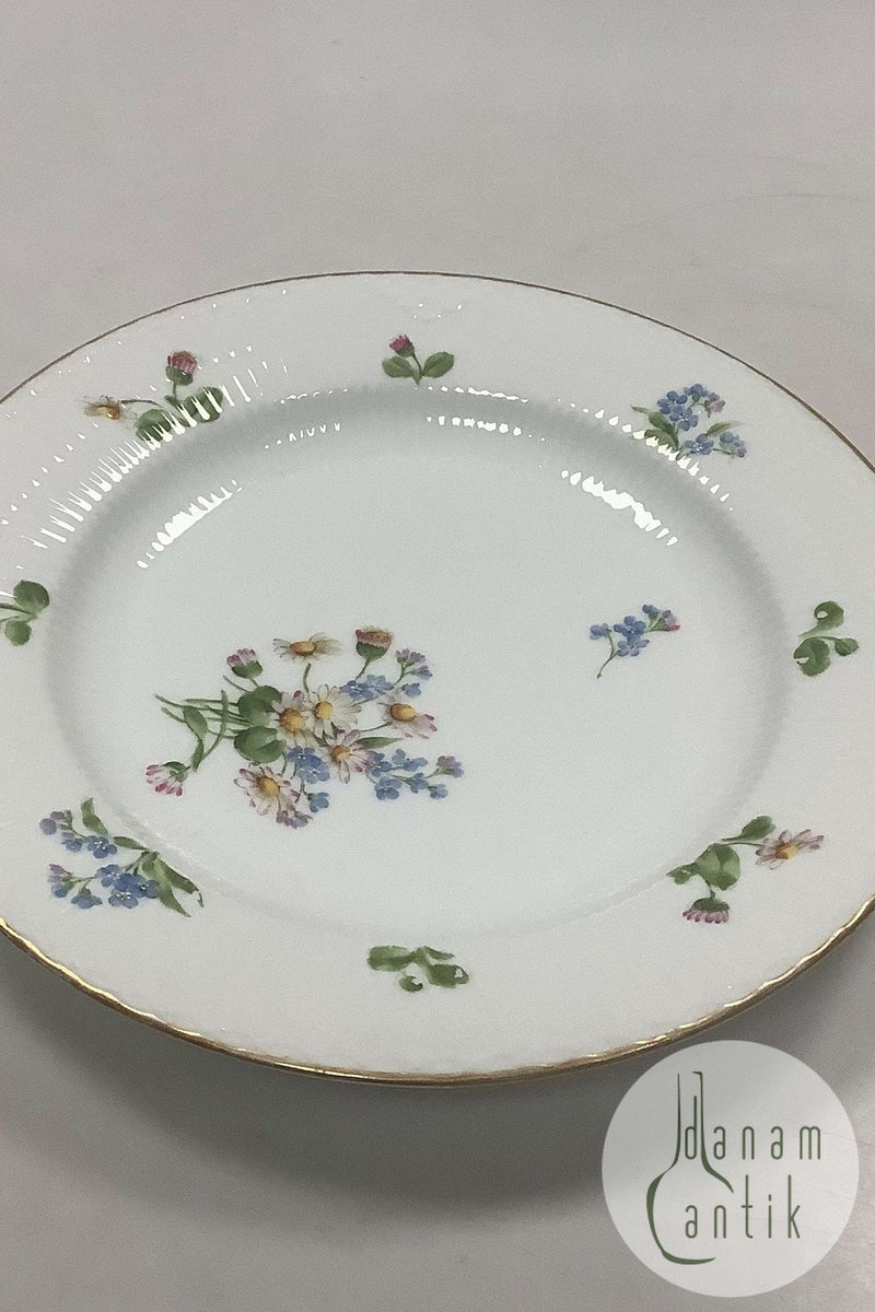 皇家哥本哈根新艺术风格半花边餐盘