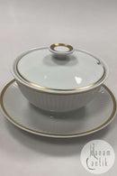 皇家哥本哈根Tunna肉汁船及盖子 No 1277/14069