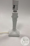 Royal Copenhagen blue Fluted White Plain Lamp