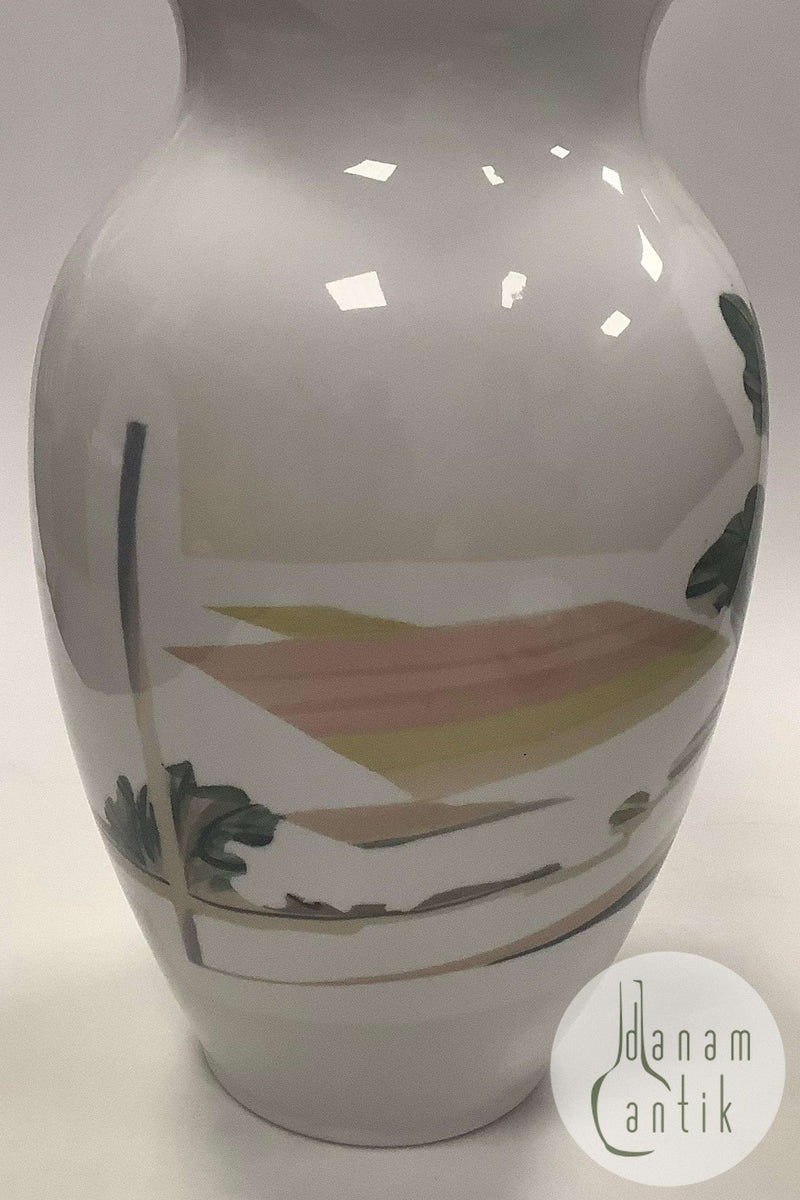 Royal Copenhagen Unika Vase af Andy Li Vase. Signeret October 1985.