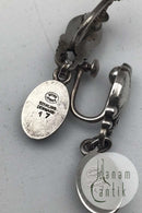 Georg Jensen Sterlingsilber-Ohrringe mit Schrauben Nr. 17