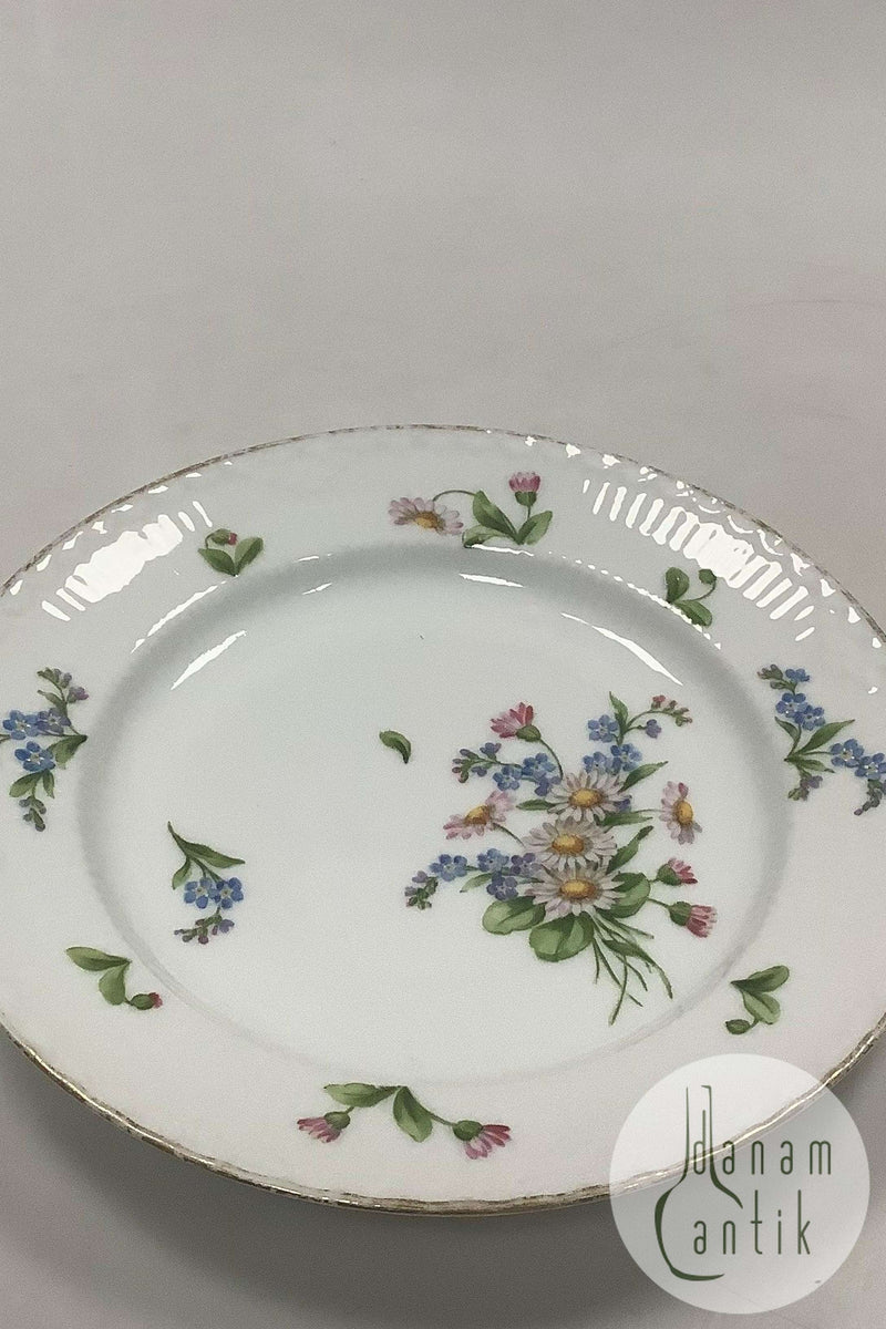 Royal Copenhagen Art Nouveau Half Lace Lunch Plate