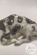 Royal Copenhagen Figur Ko med Kalv No 800