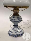 Royal Copenhagen Blau geriffelte große Lampe Nr. 379