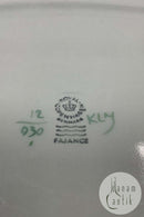 Royal Copenhagen Grøn Tranquebar Oval Serveringsfad No. 930