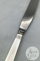 Georg Jensen Sterling Sølv Blok Middagskniv No. 003