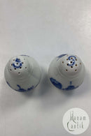 Royal Copenhagen Blue Flower Braided Salt and Pepper Shakers No. 8221/8225