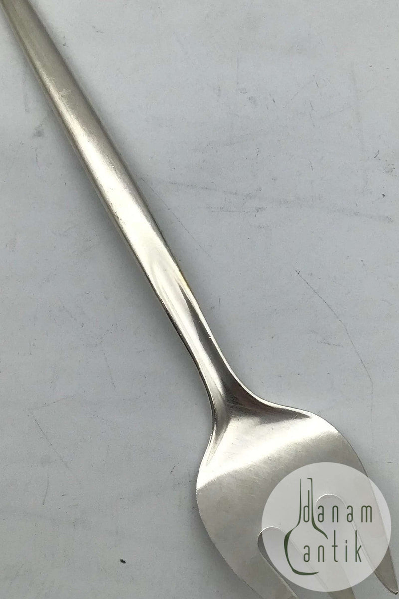 Anton Michelsen Sterling Sølv Tulip Salatgaffel