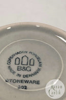 Bing og Grøndahl Stentøj Columbia Sukkerskål med Låg No 302