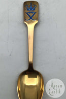 Anton Michelsen Commemorative Spoon In Gold-plated Sterling Silver from 1970.
