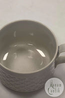 Bing和Grondahl/Kronjyden炻器白色糖果咖啡杯No 305