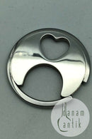 Georg Jensen Sterling Sølv Hjerte Nøglering No. 422 Andreas Mikkelsen