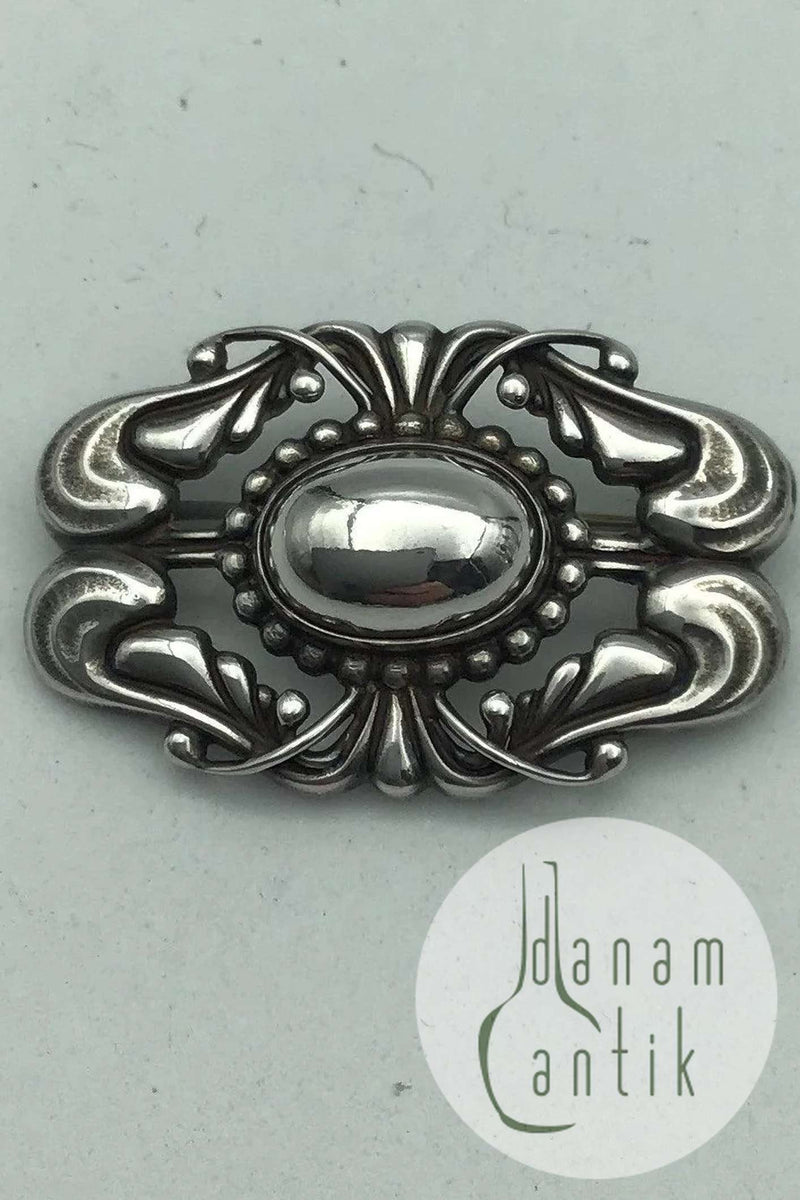 Georg Jensen Sterling Sølv Broche No. 407