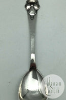 Dansk Arbejde (DTA) Sølv Marmeladeske med Rav