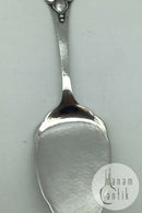 Dansk Arbejde (DTA) Sølv Serveringsspade med Rav