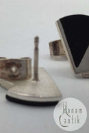 Lapponia Sterling Sølv Ibenholt Øresstikker Björn Weckström