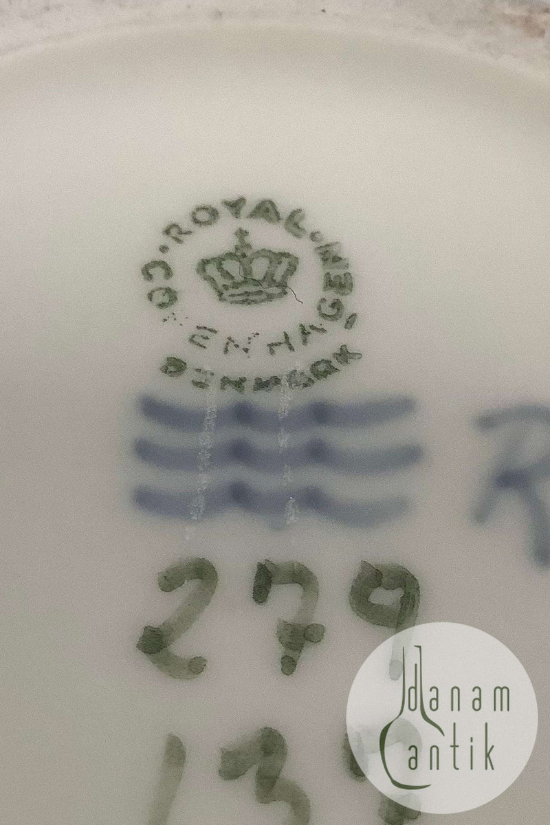 皇家哥本哈根新艺术派花瓶（蓝色）No 279 / 137