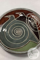 Kähler Keramik Stentøjsfad med Fugle