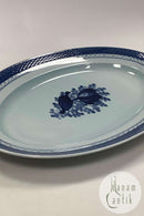 Royal Copenhagen Blå Tranquebar Oval Servingsfad No 930