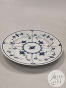 皇家哥本哈根蓝色凹槽普通甜点盘No 180