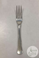 Double fluted silver plate Dinner fork