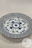 Royal Copenhagen Blue Fluted Full Lace Plate No 638