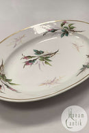 Bing og Grøndahl Antik Rosen Stel Stort ovalt Fad