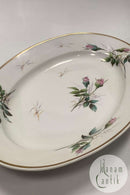 Bing og Grøndahl Antik Rosen Stel Lille ovalt Fad