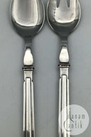 Hans Hansen Arvesølv No 18 Sterling Sølv Salatbestik