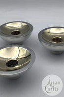 CFA Carsten From Andersen Sterling Silver Candlesticks (3)