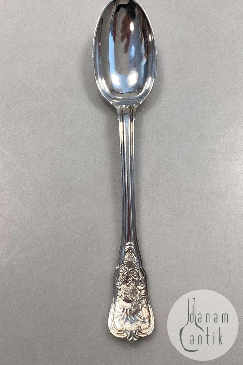 Georg Jensen Rosenborg Sølv Plet Barneske