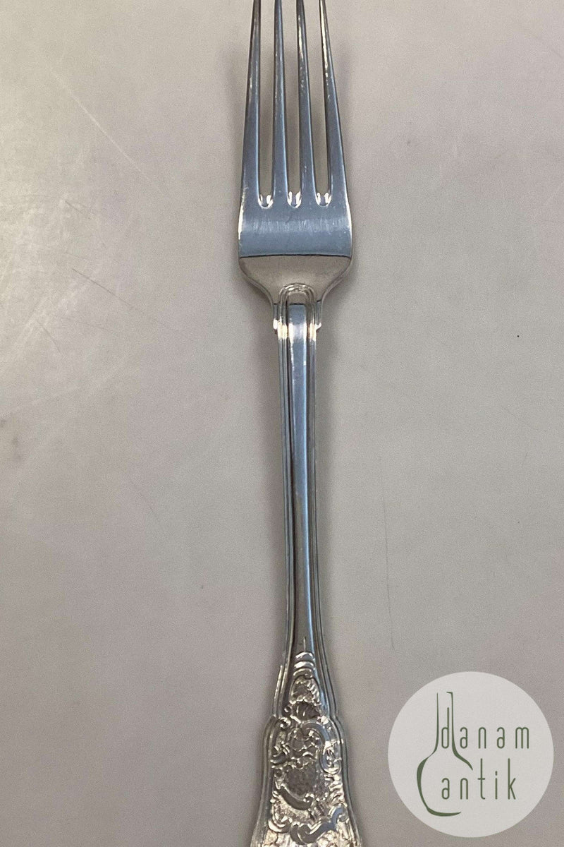 Georg Jensen Rosenborg Sølvplet Frokostgafler