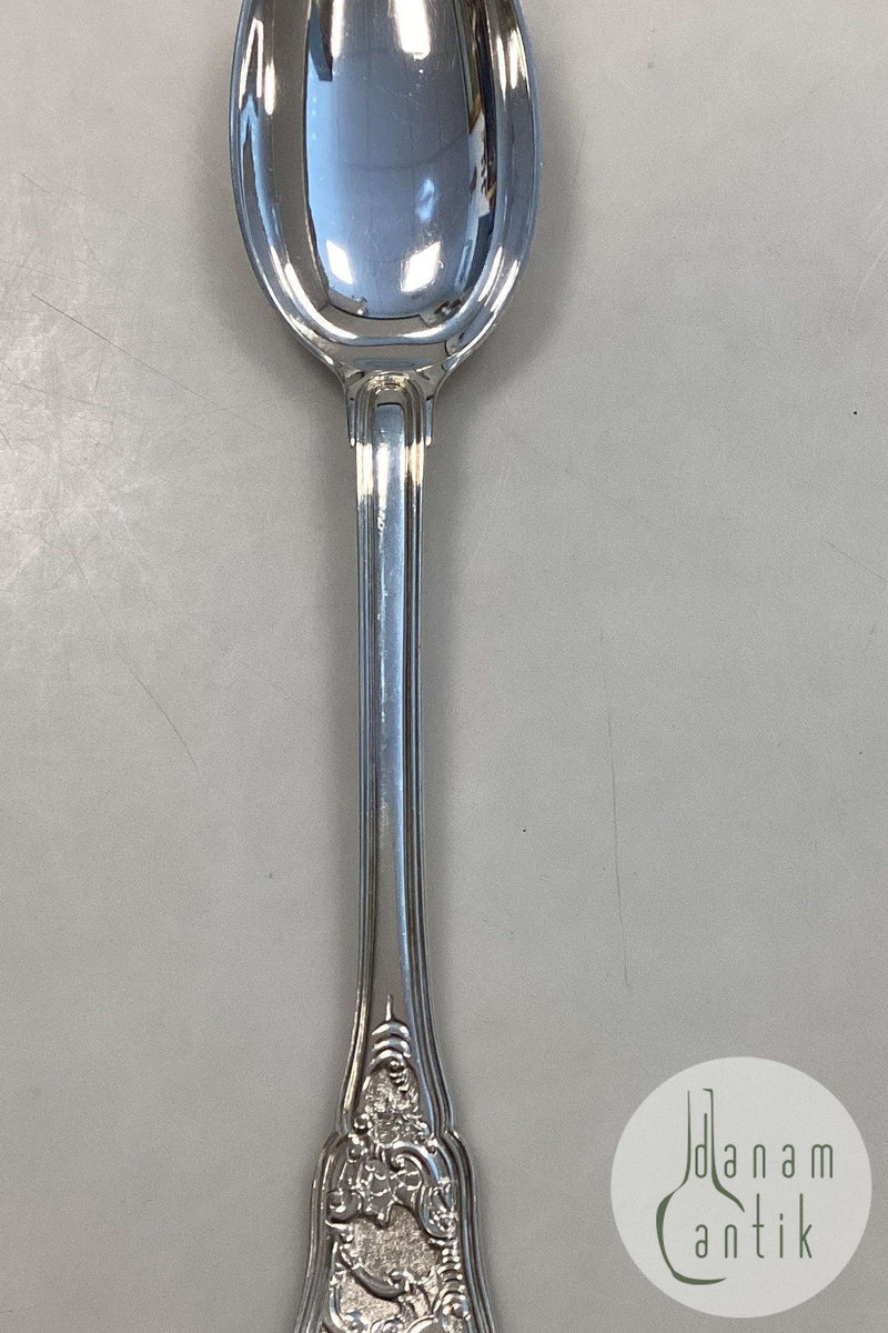 Georg Jensen Rosenborg Sølv Plet Spiseske