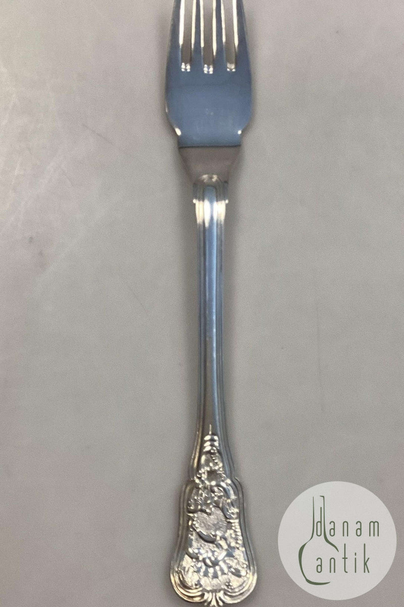 Georg Jensen Rosenborg Sølvplet Fiskegaffel