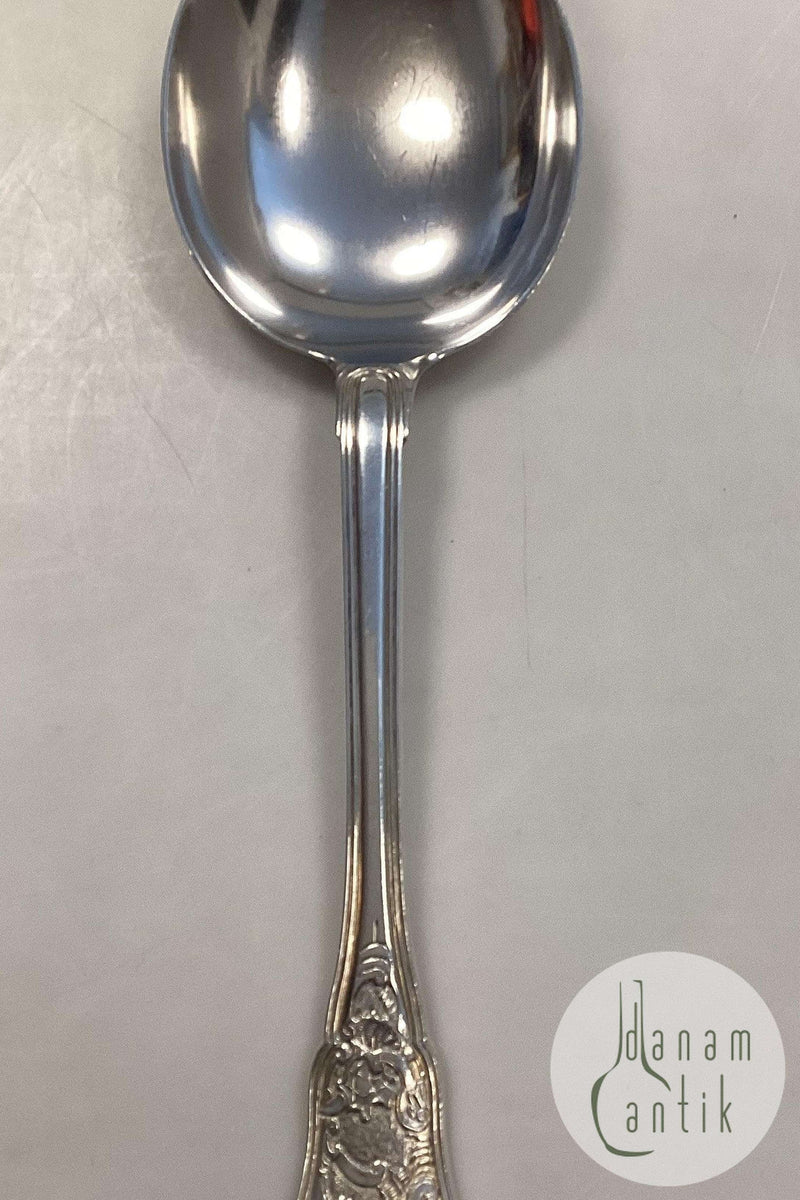 Georg Jensen Rosenborg Sølv Plet Serveringsske