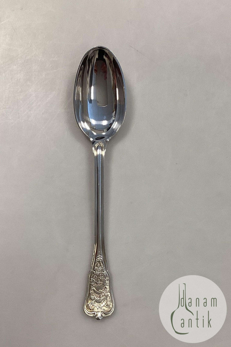 Georg Jensen Rosenborg Sølv Plet Theske