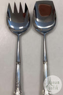 Georg Jensen Rosenborg Sølvplet Salatbestik