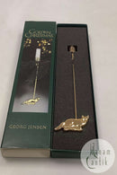 Georg Jensen Golden Christmas Lyseholder - Ræv 2002