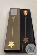 Georg Jensen Golden Christmas Lyseholder - Stjerne 1990