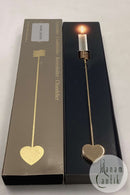 Georg Jensen Golden Christmas Lyseholder - Hjerte 1990