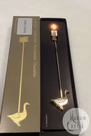 Georg Jensen Golden Christmas Lyseholder - Gås 1998