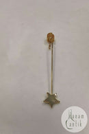 Georg Jensen Golden Christmas Lyseholder - Stjerne 1990