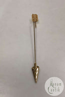 Georg Jensen Golden Christmas Lyseholder - Kræmmerhus 1995