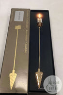 Georg Jensen Golden Christmas Lyseholder - Kræmmerhus 1995