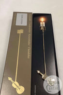 Georg Jensen Goldener Weihnachts-Kerzenhalter - Violine 1995