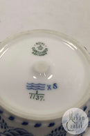 Royal Copenhagen Blue Fluted Full Lace with Gold Assiet No 1137