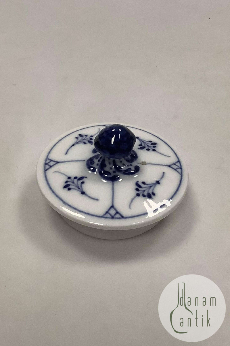 Royal Copenhagen Musselmalet Riflet Låg til Thekande No 259