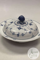 Royal Copenhagen Musselmalet Riflet Lågskål No 272