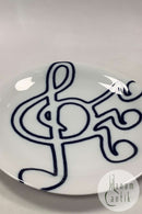 Royal Copenhagen Musica Large Round Dish No 375